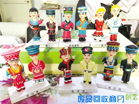 说起包头的面塑传人，杨文海被许多包头人熟知，他不仅仅将这门古老的手艺传