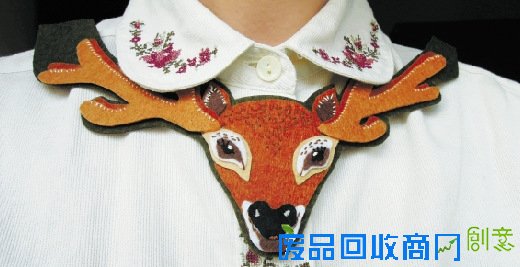 纯手工毛毡饰品受追捧