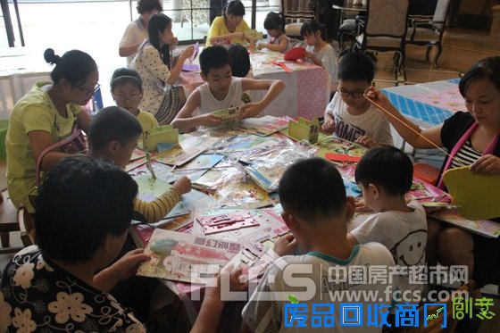 绿城·玉兰花园夏令营毕业季来袭 手工制作DIY秀创意