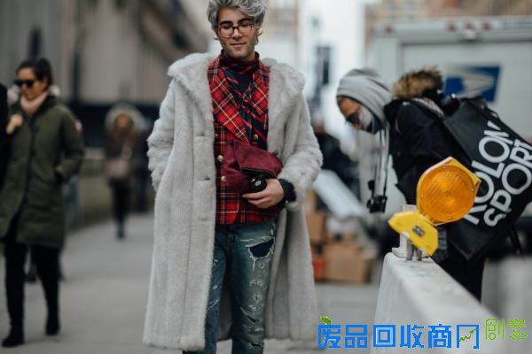 美图欣赏:2016秋冬纽约时装周秀场外的精彩街拍