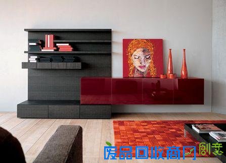 艺术感迸发的家庭创意书柜