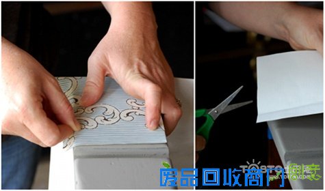 墙纸翻新家具DIY全步骤 做一个独一无二的“美家具”