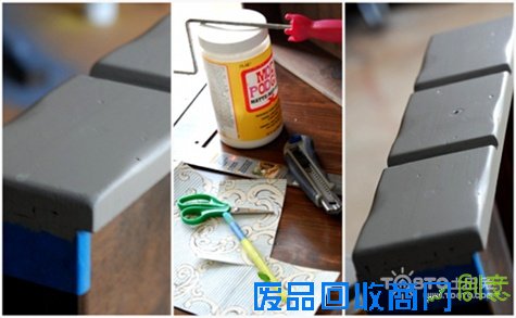 墙纸翻新家具DIY全步骤 做一个独一无二的“美家具”