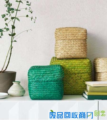 源于自然手工编织 可再生天然材料创造性合作