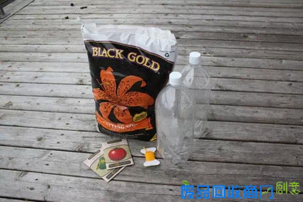 自制会自动吸水的小盆栽