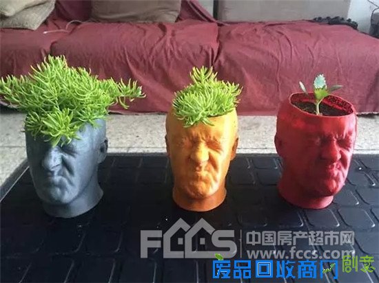 谁说盆栽只能摆着，很多创意的花盆你还不知道