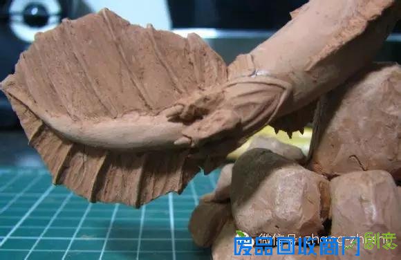 DIY泥塑鱼人，不是简单的美人鱼，而是游戏角色哦