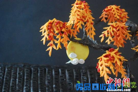 河南面塑师指尖上的中秋:再现儿时农家味（图）