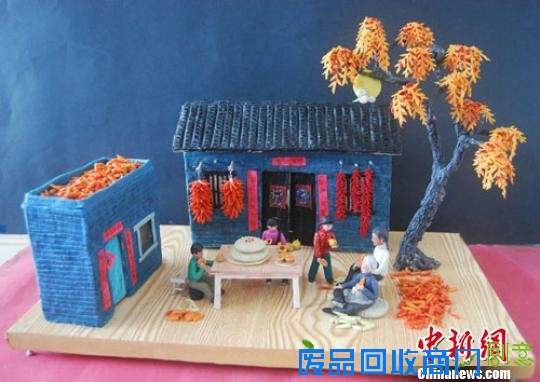 河南面塑师指尖上的中秋:再现儿时农家味（图）