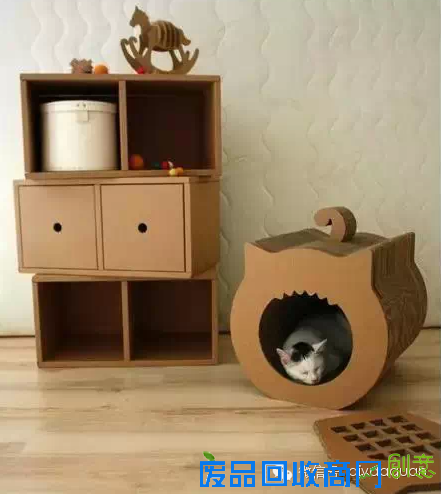 看手工达人们如何变废为宝，瓦楞纸的华丽变身！