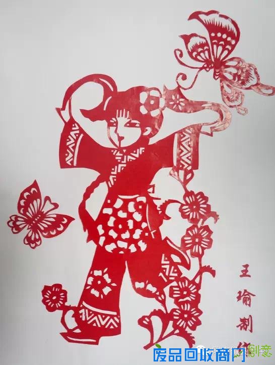 徽县一中艺术月学生剪纸艺术作品精粹