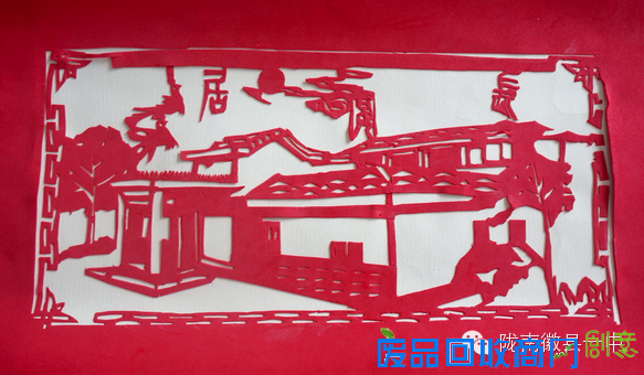 徽县一中艺术月学生剪纸艺术作品精粹