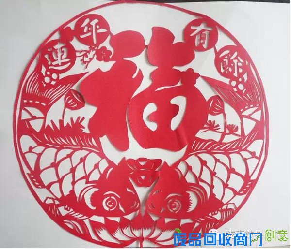 徽县一中艺术月学生剪纸艺术作品精粹