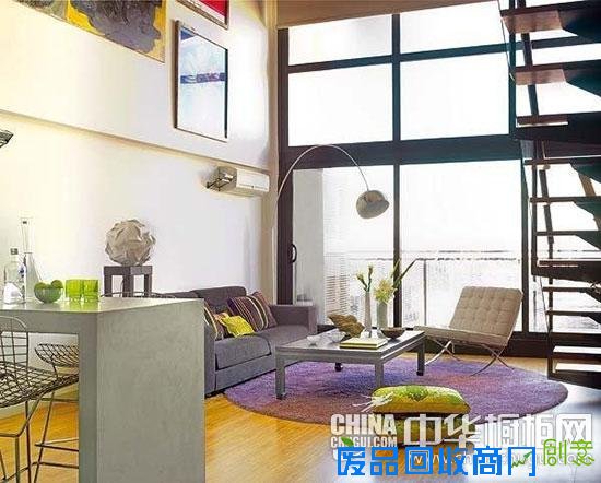 现代工业风橱柜 为家居添彩