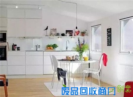 案例:10款简欧宜家小厨房 精致简约美