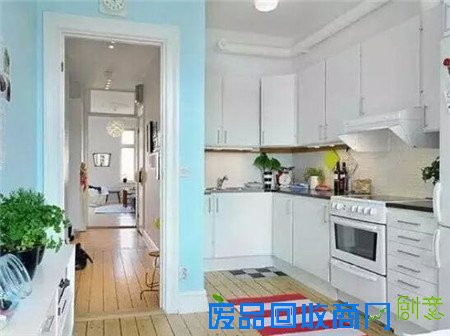案例:10款简欧宜家小厨房 精致简约美
