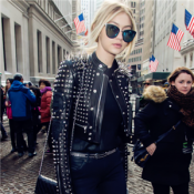 吉吉哈迪德(Gigi hadid)最新街拍