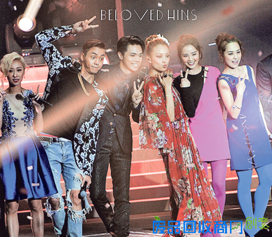 今年8月英皇众星汇聚同台演出，当时阿Sa与陈伟霆仍有交流。（资料图片）