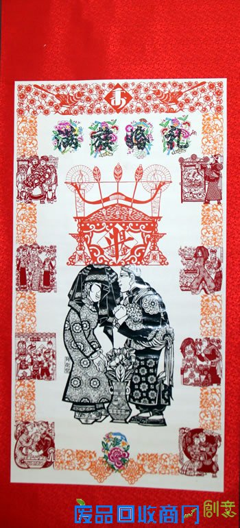 张冬阁作品《满族婚礼》