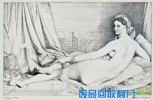 安格尔:素描是真正的艺术