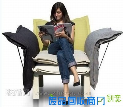 舒适包裹扶手椅 创意椅子你也可以DIY