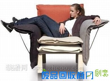 舒适包裹扶手椅 创意椅子你也可以DIY