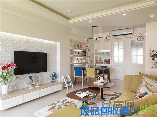 2016小户型电视背景墙装修美图 不浪费0.1㎡