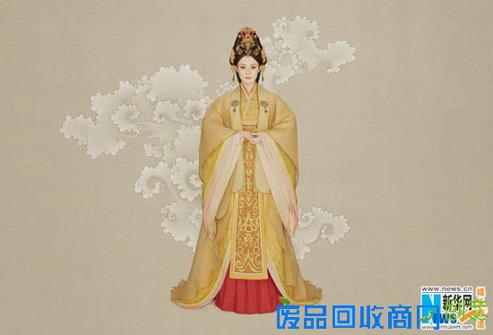 孙俪再现秦宣太后传奇人生 古装写真美似画中人