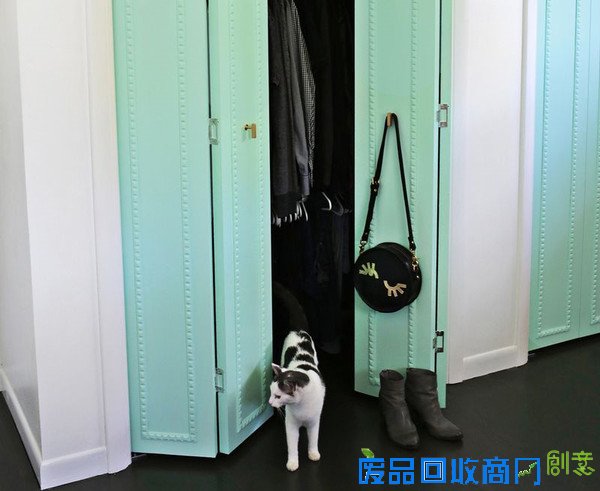 家具巧换新，简易DIY清新衣柜门