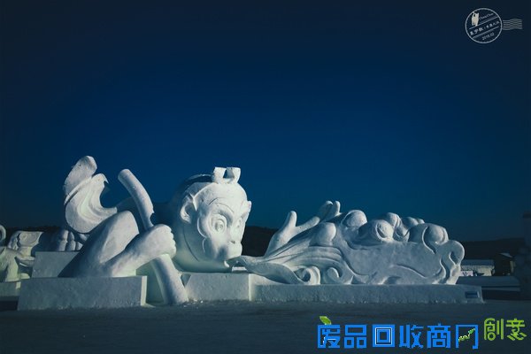 长春的冰雪奇缘,赏雪雕逗企鹅尽享新年【年味】