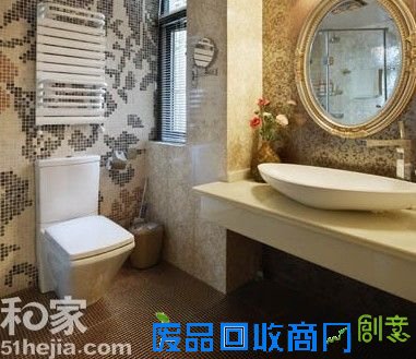 经典马赛克 打造你的DIY卫生间