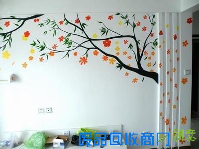 电视墙彩绘图片 DIY设计省钱又有趣 电视墙彩绘图片 DIY设计省钱又有趣