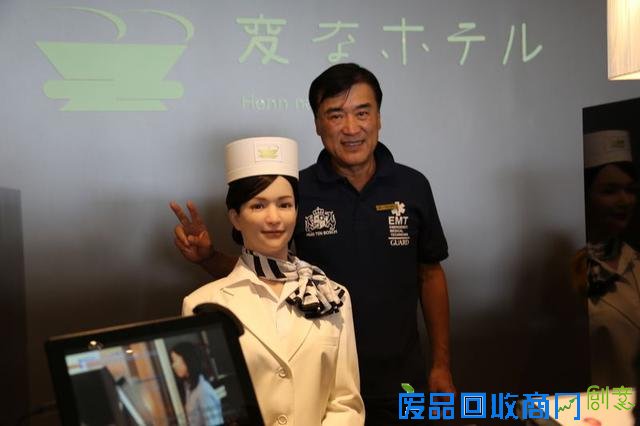 日本开了一家全是美女机器人的餐厅 相貌甜美皮肤白皙