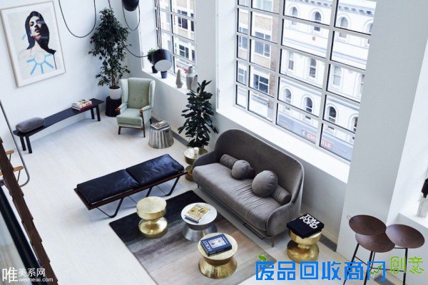 北欧风为基础的简约创意夹层小屋