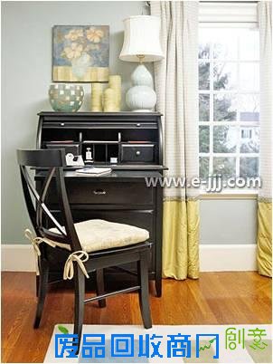 妙思改变生活 阳台改书房装修设计