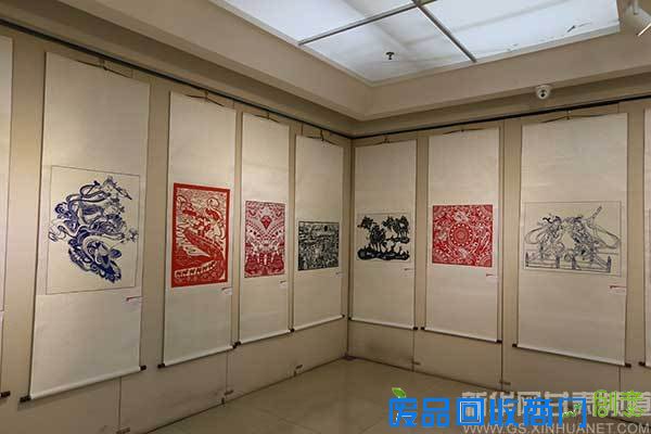 首届中国丝绸之路民间剪纸艺术精品展在24日在兰启幕