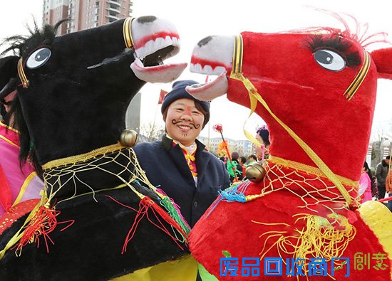 河南各地非遗民俗闹新春 年味儿别样浓