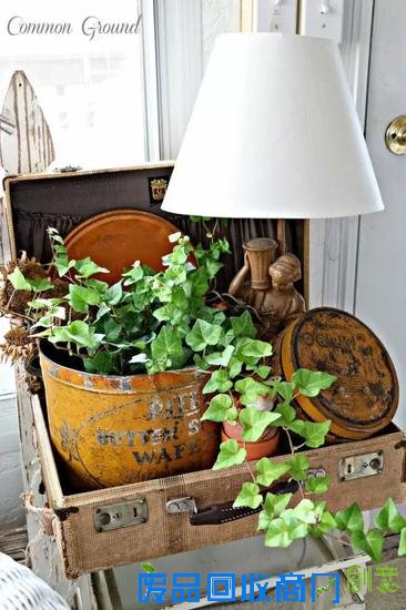 只用一件老家具打造vintage复古家