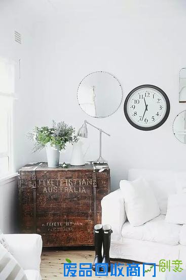 只用一件老家具打造vintage复古家