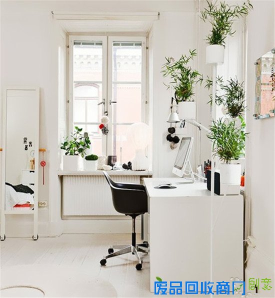 清新空气生机景象 壁挂绿植背景墙