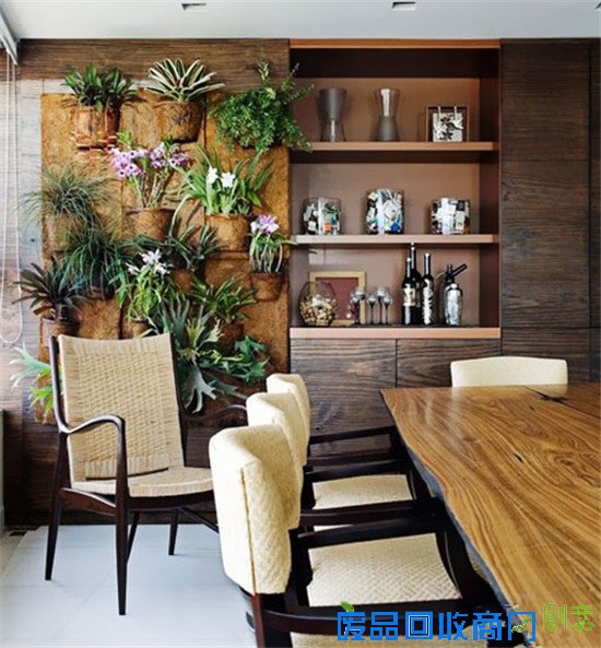 清新空气生机景象 壁挂绿植背景墙