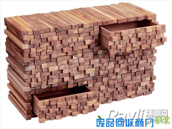 boris Lab V&A积木造型的边柜