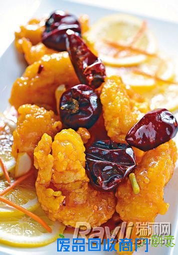 招牌宫保明虾球