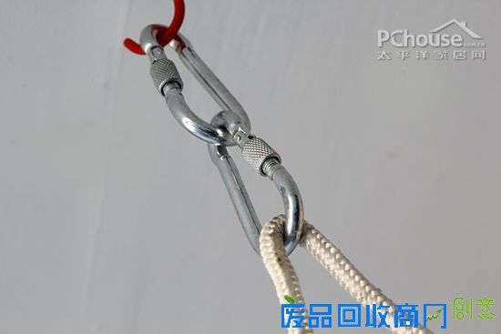 爱上创意生活 简单自制吊床椅