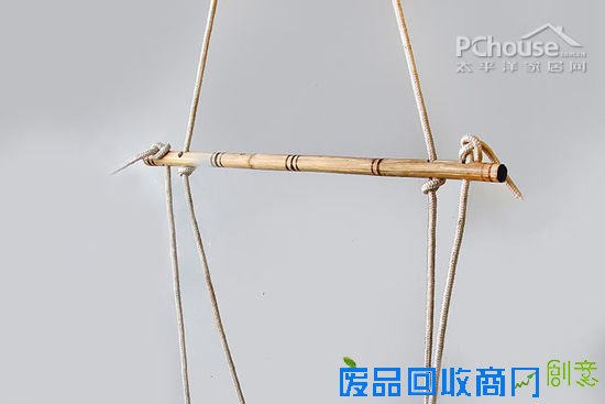 爱上创意生活 简单自制吊床椅