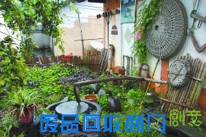 花径树凳石磨为桌古村漾出文艺范儿