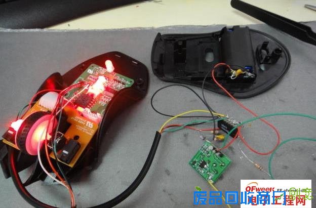 DIY：有线鼠标改无线大折腾