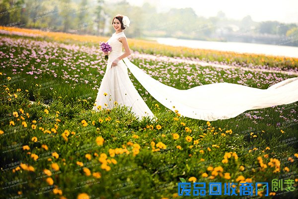 花园主题婚纱系列,春天就该这么美!