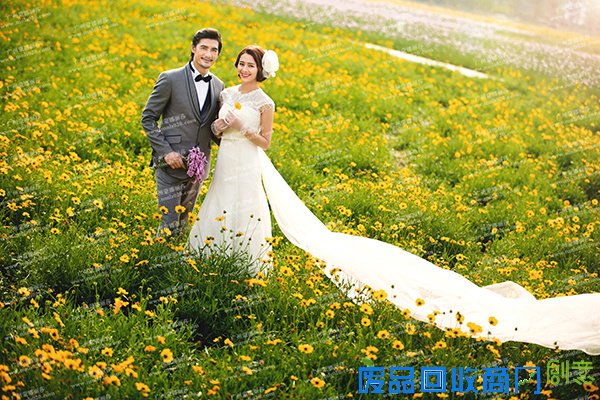 花园主题婚纱系列,春天就该这么美!