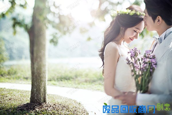 花园主题婚纱系列,春天就该这么美!